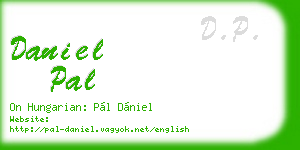 daniel pal business card